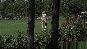 Ass banged babe enjoys interracial action