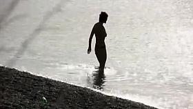 Sexy girls at a beach