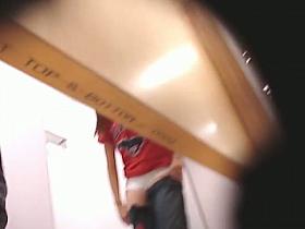 Lewd hunter voyeured hot ass and legs of change room amateur