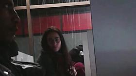 Street voyeur filmed a sexy bitch with nice butt