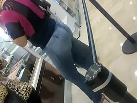 Hot milf by the pastry stand