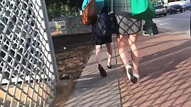 Amazing athletic candid ass walking