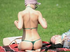 Incredible ass in thong gets my zoom