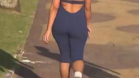 Candid Large Butt A-Hole mother I'd like to fuck