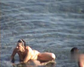 Nude Beach. Voyeur Video 300