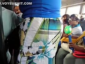 Man touches woman's arm