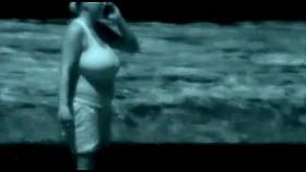 monster boobs on the beach