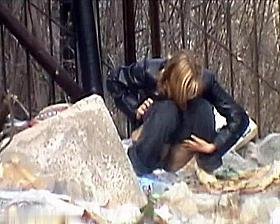 Girls Pissing voyeur video 47
