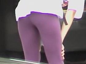 Just a common amateur girl with absolutely candid ass 03r