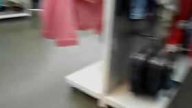 Wife Flashes Pussy in Public Store