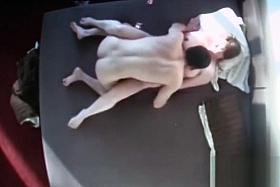 Mature and young guy