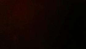 US Brunette red skirt purple thong