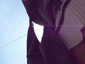 excellent upskirt sexy combo of horny chicks