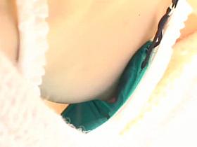 Sexy japanese girls downblouse hidden camera