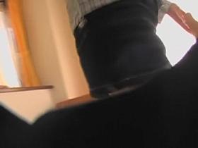 Tender carefree Asian princess is exploring herself while being secretly recorded