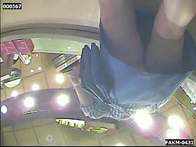 ATX Upskirt at the Coffee Shop