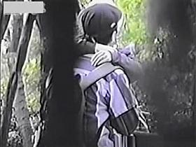 Teen sexual act in public park