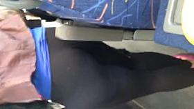 Nice white ass in leggings