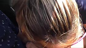 Real latin street hooker prostitute fuck in and outside car