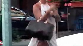 Elegant babe is proud of her busty chest