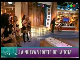 Upskirt show with insanely hot TV dancers