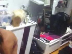 Window Voyeur - spied young german teen HOT body 10-10