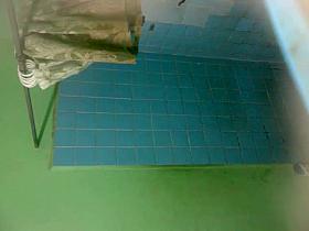 Hidden shower cam gets hot ebony all wet and soapy