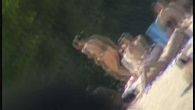 Mature amateur nudist beach cam voyeur vid