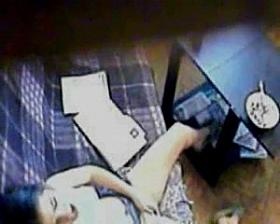 Spying my girlfriend masturbating. Hidden cam 2