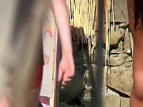 Beautiful teen nudist girl