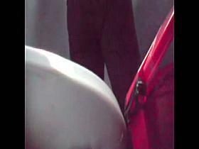 Beautiful teen chick on hidden piss cam