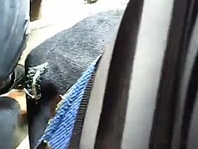 encoxada really hot ass groped in bus