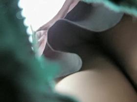 Naked upskirt booty slit peeping on the hidden camera