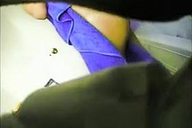 Hot teen dressing after shower