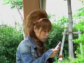 Green chairs in the park are a hot spot for skirt sharking 