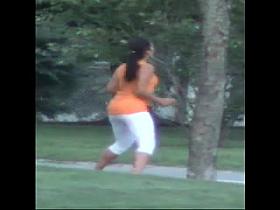 White Spandex Wedgie(Latina Ass Culo Booty)