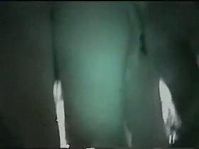 Bubble butt brunette has a voyeur peeking up her skirt