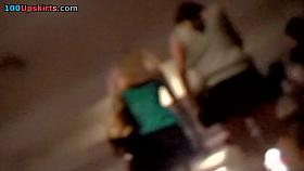 Office vs mini upskirt