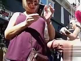 Masturbation at a gay pride parade