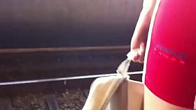 Novinha shortinhos faculdade