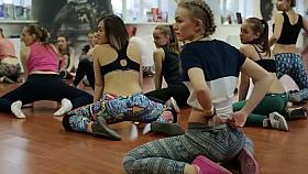 Superb ass during twerking training