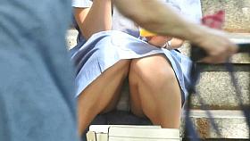 Street Sitting Upskirt Japanese