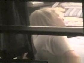 Masturbating at window