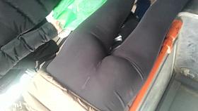 spy sexy teens ass in bus romanian
