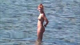 Real nudists on the nature video compilation