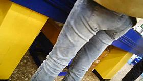 ass in jeans