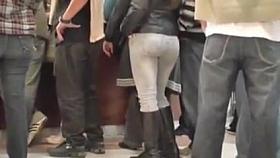 Beau cul dans un jean