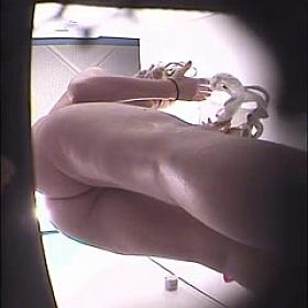 Caught changing at swimming pool changing rooms