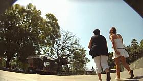 Horny voyeur record with upskirt scenes 1