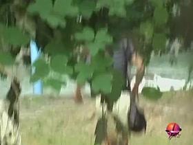 Glorious raven-haired tramp getting pulled into amazing sharking action